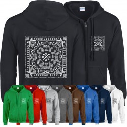 Sweat-capuche homme zippé...